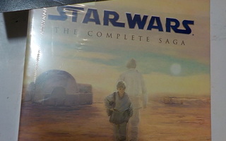 STAR WARS - THE COMPLETE SAGA 9x BLU-RAY BOKSI (W)