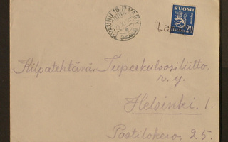 # 19594 # Pp Lapalie + Pv 18 kirje Helsinki
