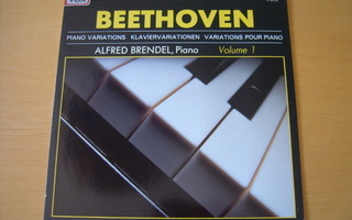 LP Beethoven, VARIAATIOT 1, Alfred Brendel, piano