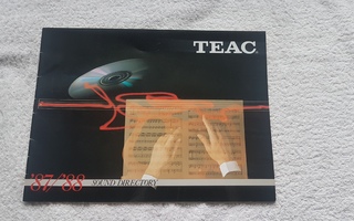 TEAC 87/88 Vanha esite