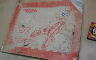 Huoltokirja Honda CR250R