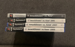 SmackDown Vs. Raw PS2-Pelejä