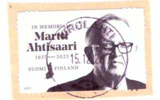 v. 2023  "Martti Ahtisaari" LO  Virolahti 15.12.23  FDC