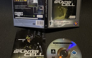 Tom Clancy's Splinter Cell Platinum PS2 CiB