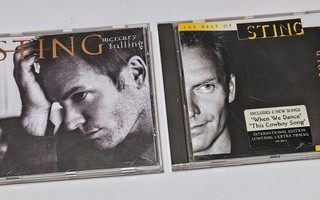 Sting: Mercury falling ja Best of CD:t 2 kpl.