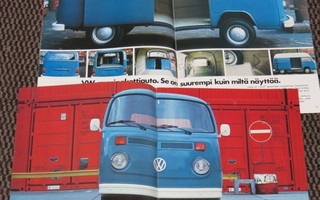 1979 Volkswagen Transporter esite - KUIN UUSI  suom - 30 siv