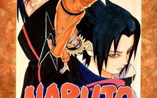 Itachi ja Sasuke Naruto 25 Masashi Kishimoto nid UUSI-