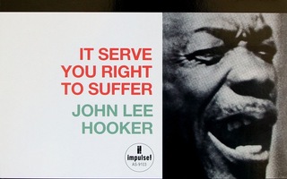 John Lee Hooker – It Serve You Right To Suffer (HUIPPULA LP)