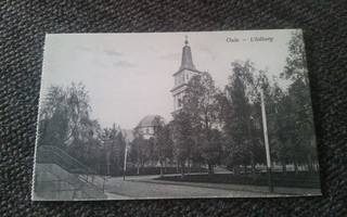 Oulu Kirkko. Wanha kulkematon postikortti