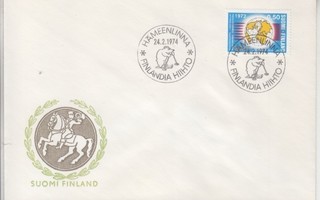 Erikoisleima 1974 Finlandia hiihto.