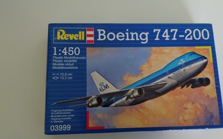 Revell Boeing 747-200 pienoismalli 1:450