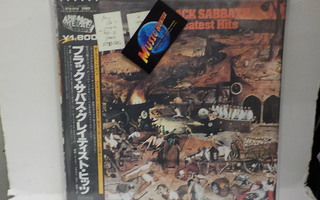 BLACK SABBATH - GREATEST HITS M-/M- 1ST JAPAN -80 PRESS LP