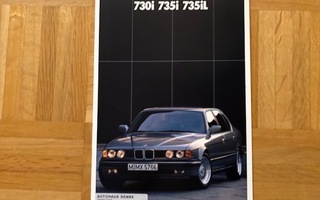 Esite BMW E32 7-sarja 730i - 735i - 735iL 1987