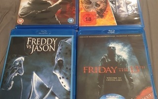 Friday The 13th Blu-Ray Paketti