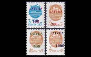 Latvia 313-6 ** Käyttösarja CCCP (1991)