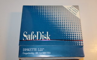 Lerppuja 5.25" SafeDisk 10kpl pakkaus