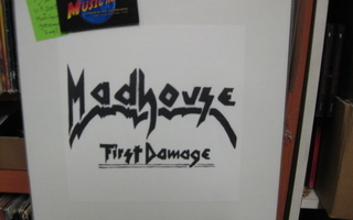 MADHOUSE - FIRST DAMAGE 2002 US GRAYMARBLE VINYL M-/M- LP