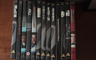 13 x James Bond DVD