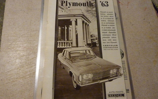 Plymouth Belvedere -63 mainos