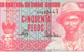 Guine&Bissau 50 pesoa 1990