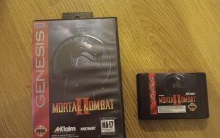 Mortal kombat 2 Genesis (toimii Mega Drivessä)