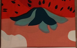 Marimekko Mansikkavuoret pussilakanasetti l 150x210 cm
