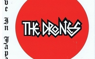 THE DRONES live in japan CD -1998- 300 made
