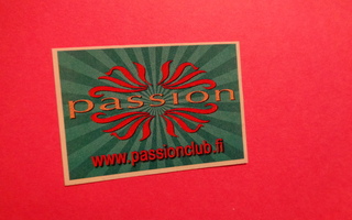 TT-etiketti Passion Club (Kuopio)