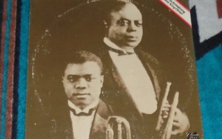 LOUIS ARMSTRONG AND KING OLIVER  ~ s/t ~ 2 LP