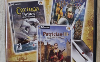Medieval Games Trilogy: Knights of Honor, Tortuga and Patric