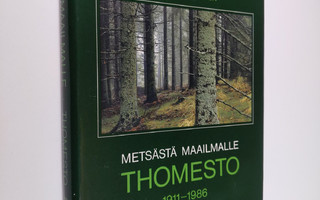 Viljo Holopainen : Metsästä maailmalle : Thomesto 1911-1986