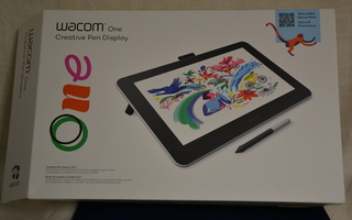 Wacom one creative pen display 13,3" näyttö, kynänäyttö,
