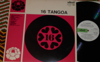 16 TANGOA - LP 1968 iskelmä,tango VG+