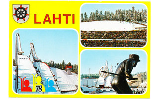 LAHTI - Virallinen MM-78 kortti