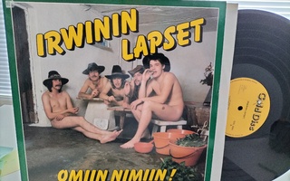 IRWININ LAPSET, Omiin nimiin, LP -84 HIENO & RARE !!