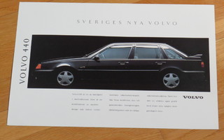 1988 Volvo 440 GL GLT Turbo esite - KUIN UUSI