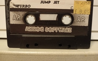 Jump Jet C.B.M. 64 Turbo Anirog software, kasetti, L, rare
