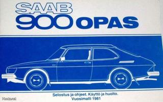 1981 Saab 900 omistajan käsikirja - KUIN UUSI