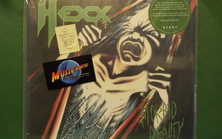 HEXX - MORBID REALITY - GREEN VINYL FIN 2022 UUSI LP