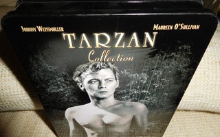 Tarzan collection * metalliboksi * [3x DVD] (6 elokuvaa)