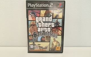 PS2 Grand Theft Auto: San Andreas