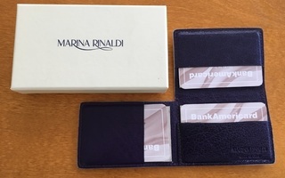 Marina Rinaldi 3-osainen pankki-/käyntikorttikotelo,nahkaa