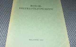 Kirja: Bosch voiteluöljypumppu
