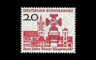 Saksa 290 ** Trierin markkinapaikka 1000v (1958)