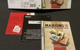 Mahjong 3D Warriors of the Emperor 3DS -CiB