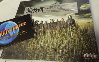 SLIPKNOT - ALL HOPE IS GONE UUSI CD+DVD