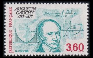 Ranska 2747 ** Matemaatikko Augustin Louis Cauchy (1989)