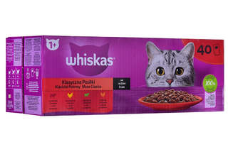 WHISKAS Classic meals in sauce - wet cat food - 