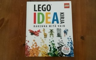 Lego idea kirja  rakenna mitä vain