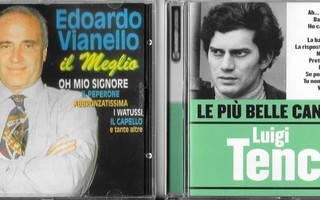 Luigi Tengo & Edoardo Vianello CD:t uudenveroisina Mint